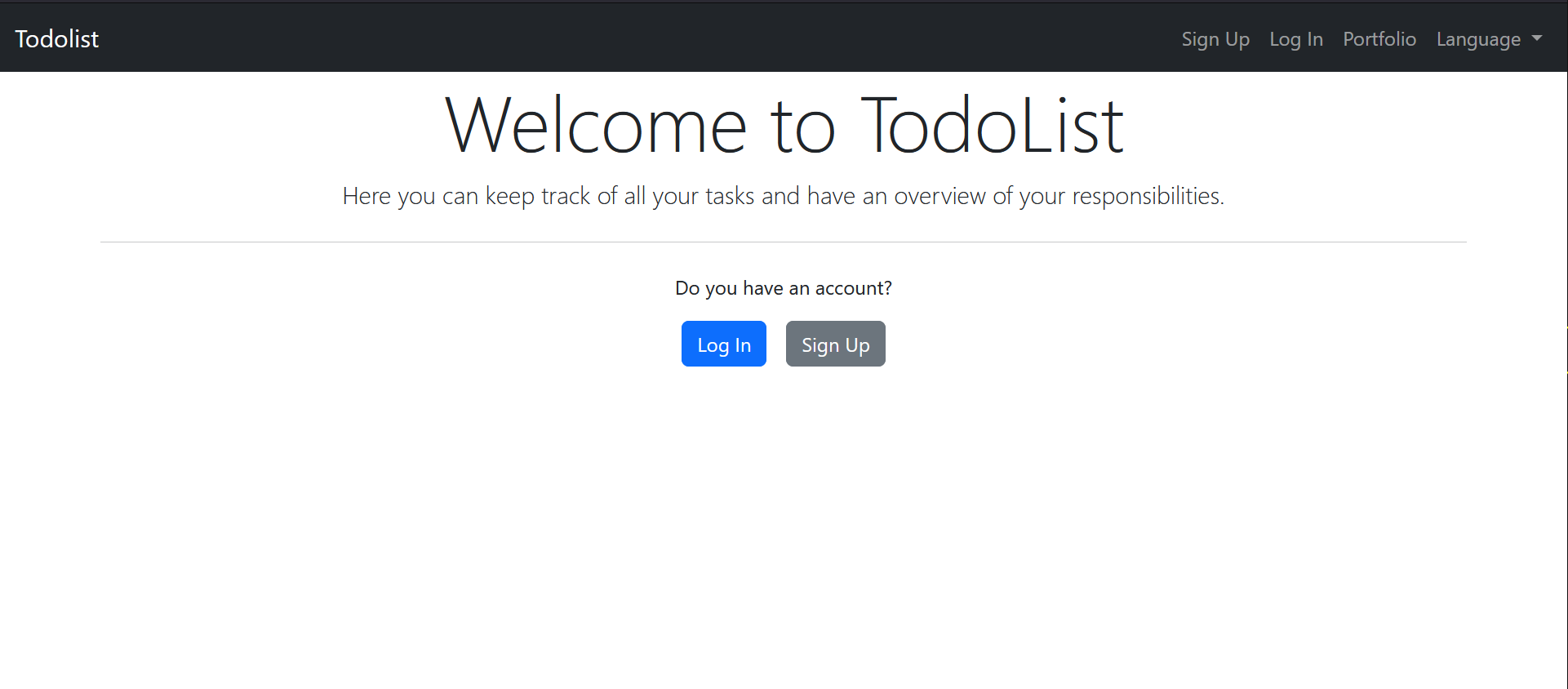 Imagen del proyecto todo list